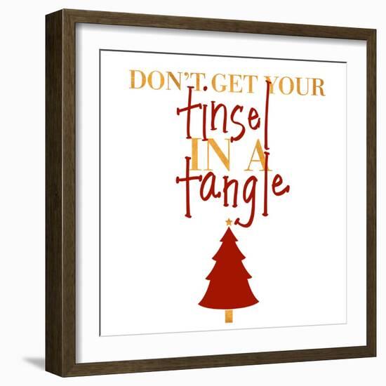 Tinsel in a Tangle-Sd Graphics Studio-Framed Art Print