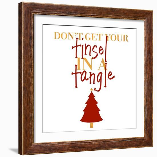 Tinsel in a Tangle-Sd Graphics Studio-Framed Art Print