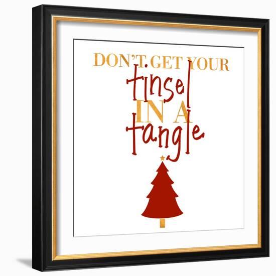 Tinsel in a Tangle-Sd Graphics Studio-Framed Art Print