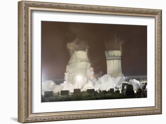 Tinsley Cooling Towers, Sheffield-Mark Sykes-Framed Photographic Print