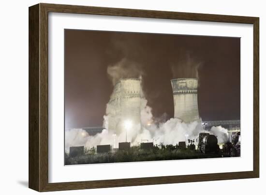 Tinsley Cooling Towers, Sheffield-Mark Sykes-Framed Photographic Print