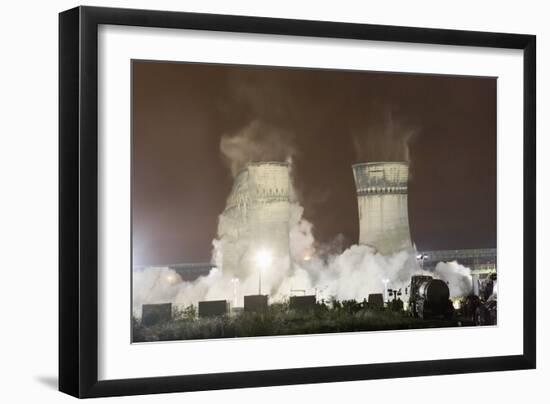 Tinsley Cooling Towers, Sheffield-Mark Sykes-Framed Photographic Print