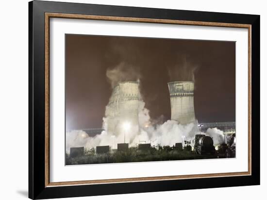 Tinsley Cooling Towers, Sheffield-Mark Sykes-Framed Photographic Print