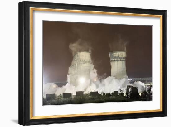 Tinsley Cooling Towers, Sheffield-Mark Sykes-Framed Photographic Print