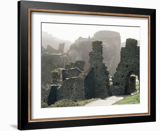 Tintagel Castle, Cornwall, England, United Kingdom-Adam Woolfitt-Framed Photographic Print