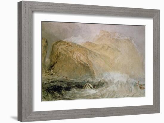 Tintagel Castle, Cornwall-J. M. W. Turner-Framed Giclee Print