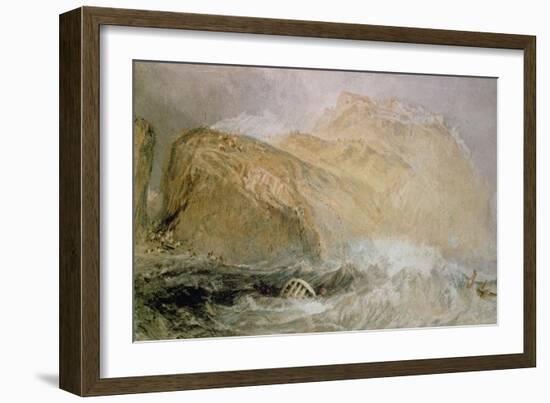 Tintagel Castle, Cornwall-J. M. W. Turner-Framed Giclee Print