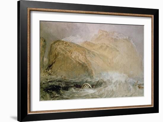 Tintagel Castle, Cornwall-J. M. W. Turner-Framed Giclee Print