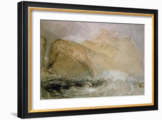 Tintagel Castle, Cornwall-J. M. W. Turner-Framed Giclee Print