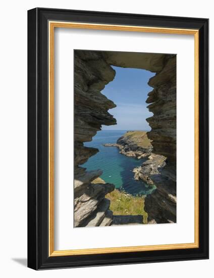 Tintagel Castle-Guido Cozzi-Framed Premium Photographic Print