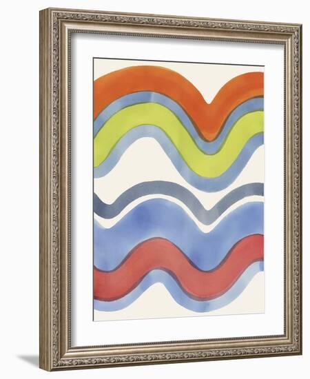 Tinted Waves-Maja Gunnarsdottir-Framed Giclee Print