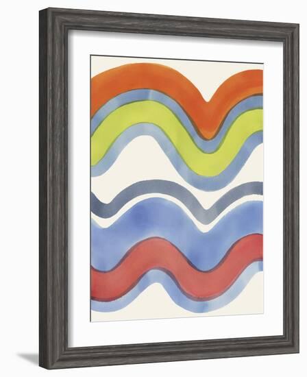 Tinted Waves-Maja Gunnarsdottir-Framed Giclee Print