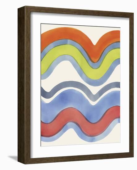 Tinted Waves-Maja Gunnarsdottir-Framed Giclee Print