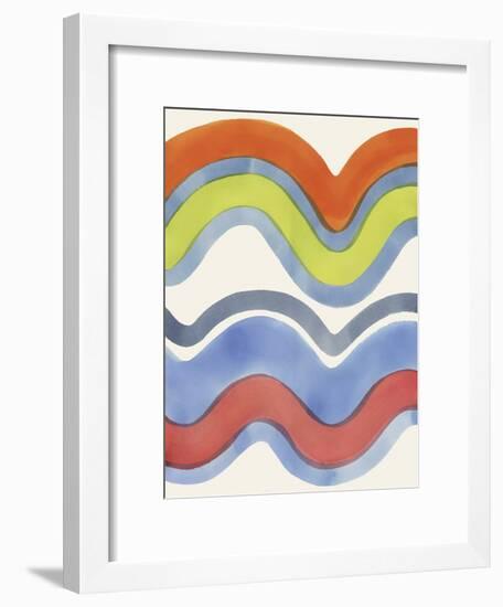 Tinted Waves-Maja Gunnarsdottir-Framed Giclee Print