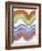 Tinted Waves-Maja Gunnarsdottir-Framed Giclee Print