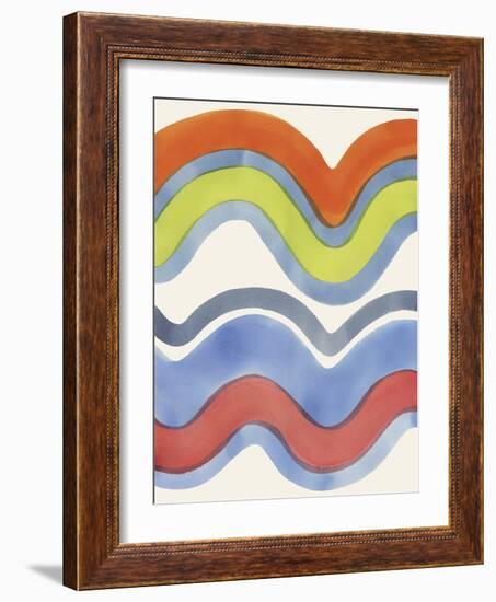 Tinted Waves-Maja Gunnarsdottir-Framed Giclee Print