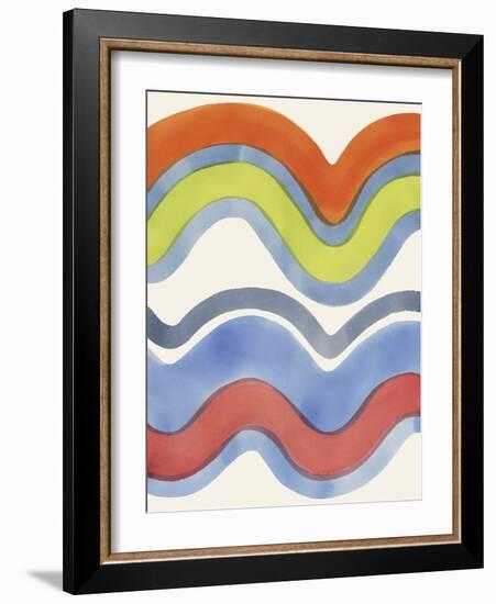 Tinted Waves-Maja Gunnarsdottir-Framed Giclee Print