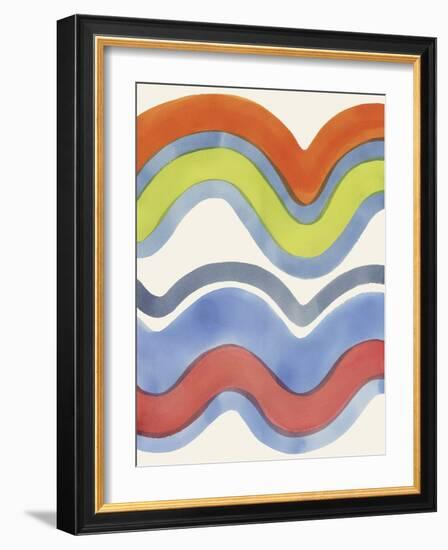 Tinted Waves-Maja Gunnarsdottir-Framed Giclee Print