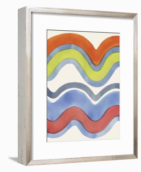 Tinted Waves-Maja Gunnarsdottir-Framed Giclee Print