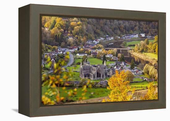 Tintern Abbey, Wye Valley, Monmouthshire, Wales, United Kingdom, Europe-Billy Stock-Framed Premier Image Canvas