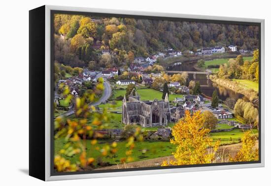 Tintern Abbey, Wye Valley, Monmouthshire, Wales, United Kingdom, Europe-Billy Stock-Framed Premier Image Canvas