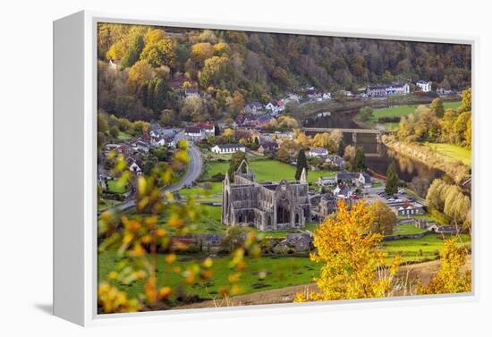 Tintern Abbey, Wye Valley, Monmouthshire, Wales, United Kingdom, Europe-Billy Stock-Framed Premier Image Canvas