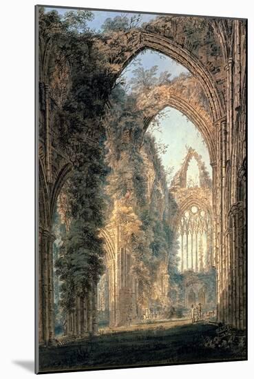 Tintern Abbey-Thomas Girtin-Mounted Giclee Print