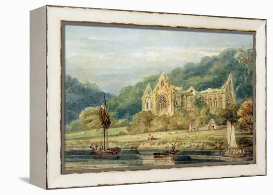 Tintern Abbey-Thomas Girtin-Framed Premier Image Canvas