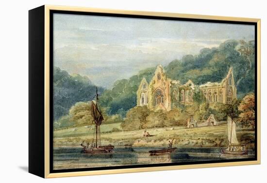 Tintern Abbey-Thomas Girtin-Framed Premier Image Canvas