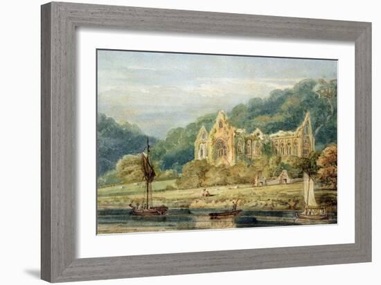 Tintern Abbey-Thomas Girtin-Framed Giclee Print