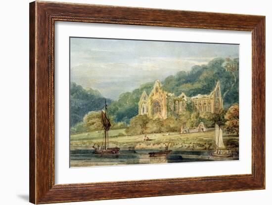 Tintern Abbey-Thomas Girtin-Framed Giclee Print