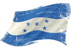 Flag of Uruguay in the Wind with a Texture-TINTIN75-Art Print