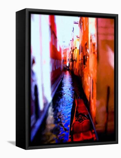 Tiny Canal, 2018,-Helen White-Framed Premier Image Canvas