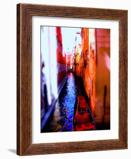 Tiny Canal-Helen White-Framed Giclee Print