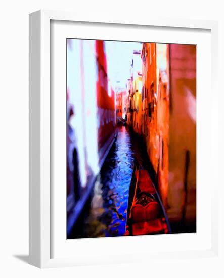 Tiny Canal-Helen White-Framed Giclee Print