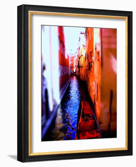 Tiny Canal-Helen White-Framed Giclee Print