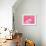 Tiny Glamour Dog With Pink Accessories Isolated-vitalytitov-Framed Photographic Print displayed on a wall