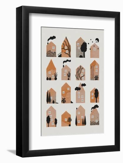 Tiny Houses #2-Alisa Galitsyna-Framed Photographic Print