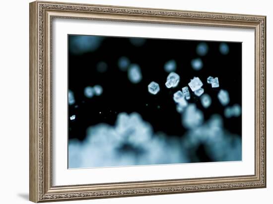 Tiny Salt Crystals-oriontrail2-Framed Art Print