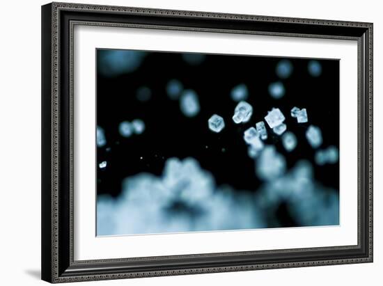 Tiny Salt Crystals-oriontrail2-Framed Art Print