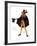 "Tiny Tim" or "God Bless Us Everyone", December 15,1934-Norman Rockwell-Framed Giclee Print