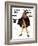 "Tiny Tim" or "God Bless Us Everyone" Saturday Evening Post Cover, December 15,1934-Norman Rockwell-Framed Giclee Print