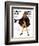 "Tiny Tim" or "God Bless Us Everyone" Saturday Evening Post Cover, December 15,1934-Norman Rockwell-Framed Giclee Print