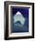 Tip of the Iceberg Floating in the Ocean-pablo guzman-Framed Art Print