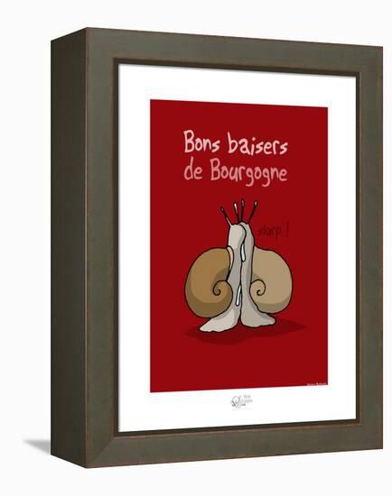 Tipe taupe - Bons baisers de Bourgogne-Sylvain Bichicchi-Framed Stretched Canvas