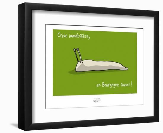 Tipe taupe - Crise immobilière en Bourgogne-Sylvain Bichicchi-Framed Premium Giclee Print