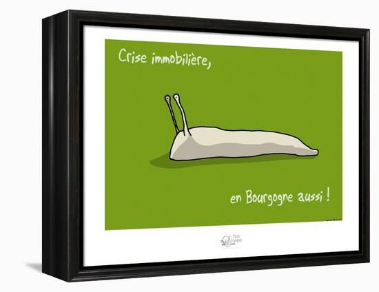 Tipe taupe - Crise immobilière en Bourgogne-Sylvain Bichicchi-Framed Stretched Canvas