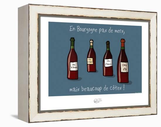 Tipe taupe - En Bourgogne, pas de mers-Sylvain Bichicchi-Framed Stretched Canvas