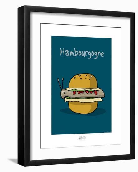 Tipe taupe - Hambourgogne-Sylvain Bichicchi-Framed Art Print