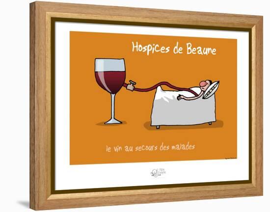 Tipe taupe - Hospice de Beaune-Sylvain Bichicchi-Framed Stretched Canvas